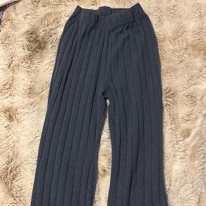 SHEIN Gray Wide Leg Pants